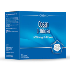 Дієтична добавка для спортсменів з D-рибозою Orzax Ocean D-Ribose 5000 мг, 30 пакетиків